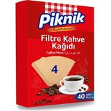 Piknik Filtre Kahve Kağıdı No:4 4o'lı - 1 Paket