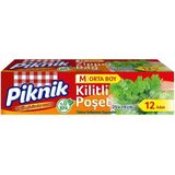 Piknik Kilitli Poşet Orta - Şeffaf