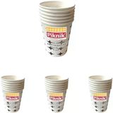 Piknik Kullan At Karton Bardak 7 Oz 6'lı 1483 4lü paket