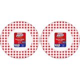 Piknik Kullan-At Karton Tabak 21 cm Büyük 10'lu 1495 2li paket