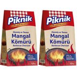 Piknik Mangal Kömürü 1,5 Kg 1958 (2 paketi)