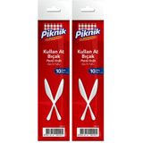 Piknik Plastik Bıçak 10'lu 2li paket