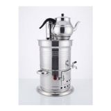 Piknik Sepeti 10 Litre Tek Musluk Semaver + Büyük Demlik Hediyeli