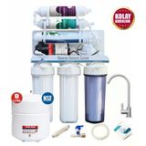 Piksel Aqua 10 Aşamalı Pompalı Master Memb. Açık Kasa Su Arıtma Cihazı