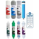 Piksel Aqua 12 Aşamalı RO Membranlı Su Arıtma Cihazı Filtresi AÇIK KASA Yüksek Performans