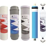 Piksel Aqua 5 Aşamalı AÇIK KASA Su Arıtma Cihazı Filtre Seti