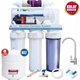 Piksel Aqua 5 Aşamalı Pompalı RO Membranlı Açık Kasa Su Arıtma Cihazı