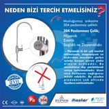 Piksel Aqua Su Arıtma Cihazı Musluğu Lüks, Ankastre Musluk