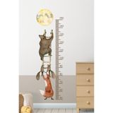 Piksel Grafik Merdiven Macerası Boy Ölçer Çocuk Odası Duvar Sticker PK476