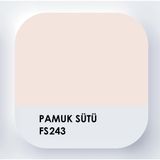 Piktura Akrilik Su Bazlı Boya 200ml, İç Cephe Duvar Boyası, Silinebilir Silikonlu, Özel Mat Doku - Timeless Palette - (Pamuk Sütü)