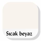 Piktura Multisurface Akrilik Boya 500ml, Su Bazlı, Tüm Yüzeyler İçin, Ahşap Cam Seramik Metal Kumaş Plastik için (Sıcak Beyaz)