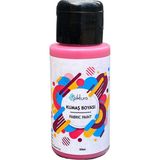 Piktura Sedefli Pembe Renk Kumaş Boyası 60ml (simli)