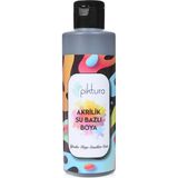 Piktura Su Bazlı Akrilik Boya 200 ml BS369 Siyah