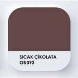 Piktura Su Bazlı Akrilik Silikonlu Silinebilir İç Cephe Duvar Boyası 500 ml - SICAK ÇİKOLATA