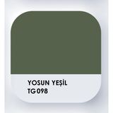 Piktura Su Bazlı Akrilik Silikonlu Silinebilir İç Cephe Duvar Boyası 500 ml - YOSUN YEŞİL