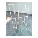 Piktura Tuğla Stencil Şablon Kalın Malzeme Rölyef Pasta Sıva Ve Saten Alçıya Uygun Loft-1 Model 3mm