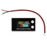 Pil Göstergesi DC 8-100V Renkli LCD – Akü ve Lityum Batarya Uyumlu
