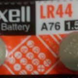Pil Lityum 1.5V LR44 Maxell A76 Kumpas Pili 4 Adet