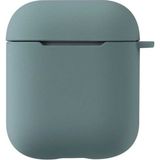 Pilanix Apple Airpods Için Standart Askılı Silikon Kılıf Yeşil