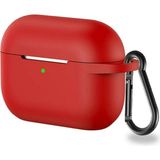 Pilanix Apple Airpods Pro Için Standart Askılı Silikon Kılıf Kırmızı