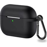 Pilanix Apple Airpods Pro Için Standart Askılı Silikon Kılıf Siyah
