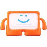 Pilanix Apple İpad Air 2 Kılıf Çoçuklar İçin Tutmalı İbuy Silikon Turuncu