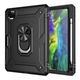 Pilanix Apple İpad Mini 5 İçin Çift Katmanlı Yüzüklü Manyetik Standlı Vega Kapak Lacivert