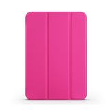 Pilanix Apple Ipad Mini 6 Kılıf Arkasi Şeffaf Sert Uyku Modlu Standlı Smart Case Pembe