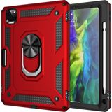 Pilanix Apple İpad Pro 11 2020 İçin Çift Katmanlı Yüzüklü Manyetik Standlı Vega Kapak Kırmızı