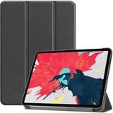 Pilanix Apple İpad Pro 11 2021 Kılıf Arkası Şeffaf Standlı Kapaklı Smart Case Siyah