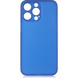 Pilanix Apple İphone 13 Pro Kılıf Ultra İnce Sert Süper PP Kapak Mavi