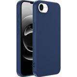 Pilanix Apple Iphone 16E Kılıf Kamera Korumalı Içi Süet Lansman Silikon - Lacivert