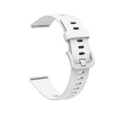 Pilanix Huawei Band 7 İçin Klasik Model Silikon Kayış-Kordon Beyaz