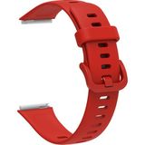 Pilanix Huawei Band 7 İçin Klasik Model Silikon Kayış-Kordon Kırmızı