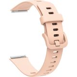 Pilanix Huawei Band 7 İçin Klasik Model Silikon Kayış-Kordon Pembe