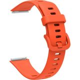 Pilanix Huawei Band 7 İçin Klasik Model Silikon Kayış-Kordon Turuncu