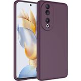 Pilanix Huawei Honor 90 Kılıf Kamera Korumalı Renkli Içi Süet Mara Lansman Silikon - Bordo