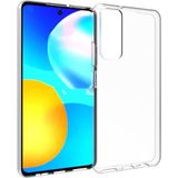 Pilanix Huawei P Smart 2021 Kılıf Ultra İnce Şeffaf Silikon
