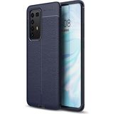 Pilanix Huawei P40 Pro Kılıf Niss Desenli Lux Niss Silikon Lacivert