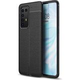 Pilanix Huawei P40 Pro Kılıf Niss Desenli Lux Niss Silikon Siyah