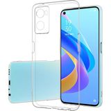 Pilanix OPPO A96 4G Kılıf Ultra İnce Şeffaf Silikon