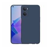 Pilanix OPPO A96 Kılıf İçi Süet Renkli Mara Lansman Silikon Lacivert