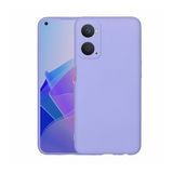 Pilanix OPPO A96 Kılıf İçi Süet Renkli Mara Lansman Silikon Mor