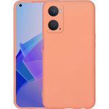 Pilanix OPPO A96 Kılıf İçi Süet Renkli Mara Lansman Silikon Turuncu