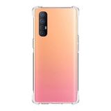 Pilanix Oppo Reno 3 Kılıf Ultra Korumalı Şeffaf Antishock Silikon