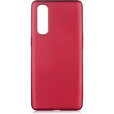 Pilanix OPPO Reno 3 Pro Kılıf Ultra İnce Mat Silikon Bordo