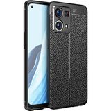 Pilanix OPPO Reno 7 Kılıf Deri Desenli Lux Niss Siyah