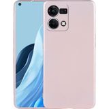 Pilanix Oppo Reno 7 Kılıf Ultra Ince Mat Silikon - Rose Gold