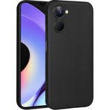 Pilanix Realme 10 4g Kılıf Ince Kamera Korumalı Mat Silikon - Siyah