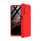 Pilanix Realme 6 Pro Kılıf 3 Parça 360 Zore Ays Kapak Kırmızı